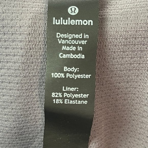 Lululemon The T.H.E. Short 9" Pique Mesh Training Athletic Shorts Bermuda Gray X - Picture 5 of 7